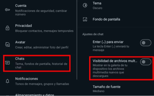 Evitar que WhatsApp llene la memoria