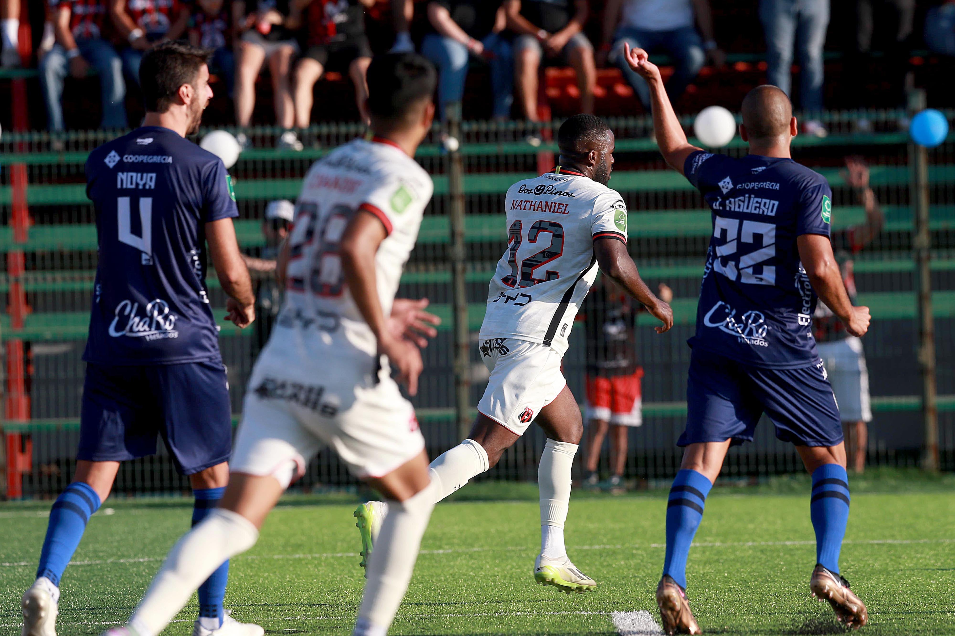 11/02/2023 Estadio Rafael Bolaños, Alajuela. El Municipal Grecia recibió a la Liga Deportiva Alajuelense, en partido de la jornada 7, Torneo de clausura, Liga Promérica 2024.