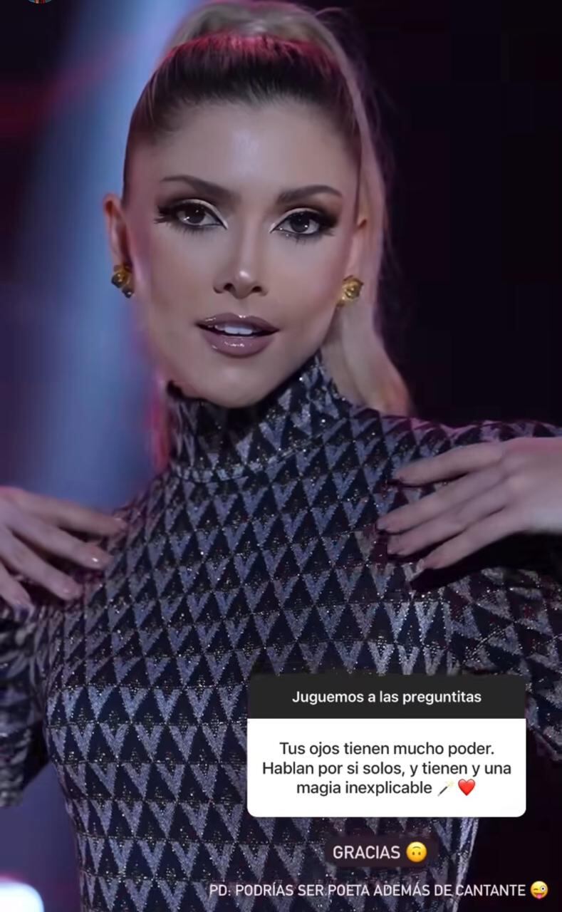 lisbeth valverde recibió un piropo