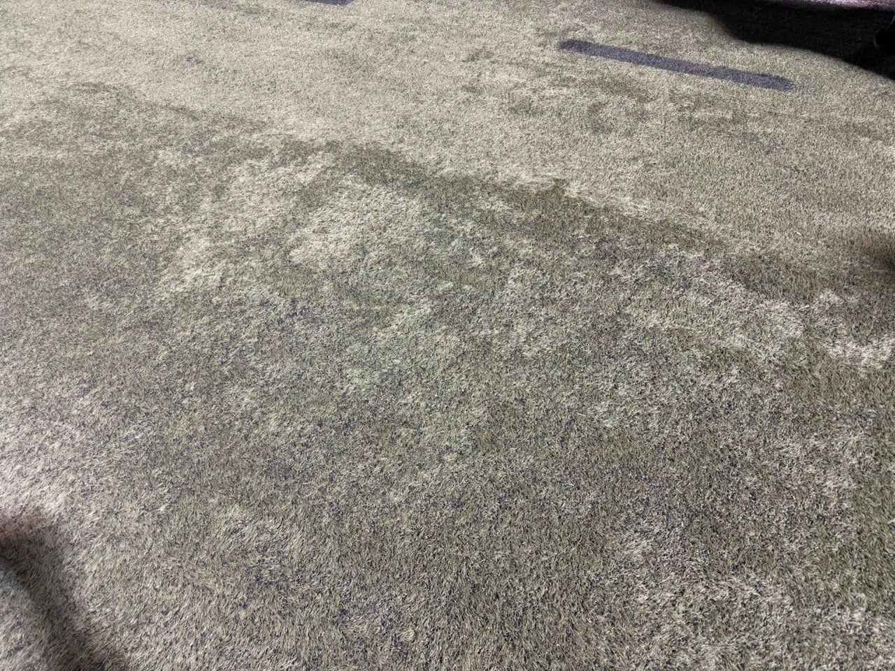 La cancha del estadio Nacional de Nicaragua se ve realmente en malas condiciones.