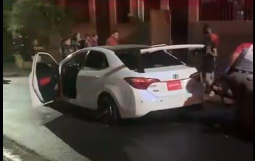 Los dos jóvenes sobrevivieron de milagro al ataque. Foto Facebook.