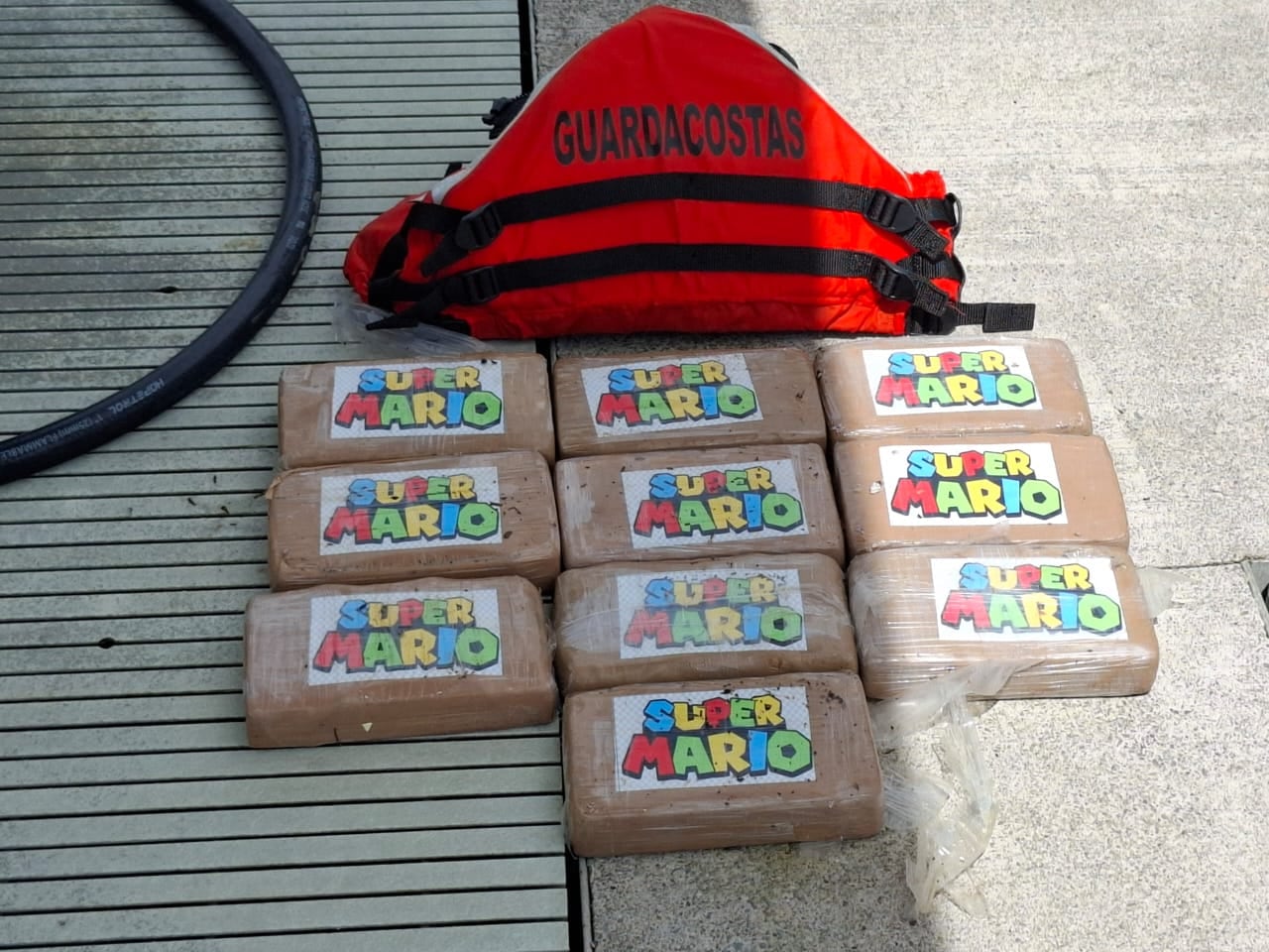 El hallazgo de la droga tuvo lugar cerca de la península de Osa.