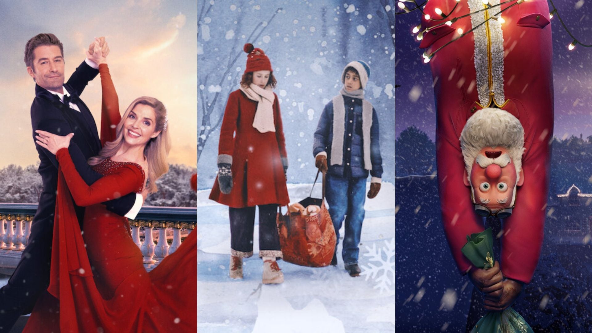 Imágenes de películas de Navidad que se estrenarán en Netflix