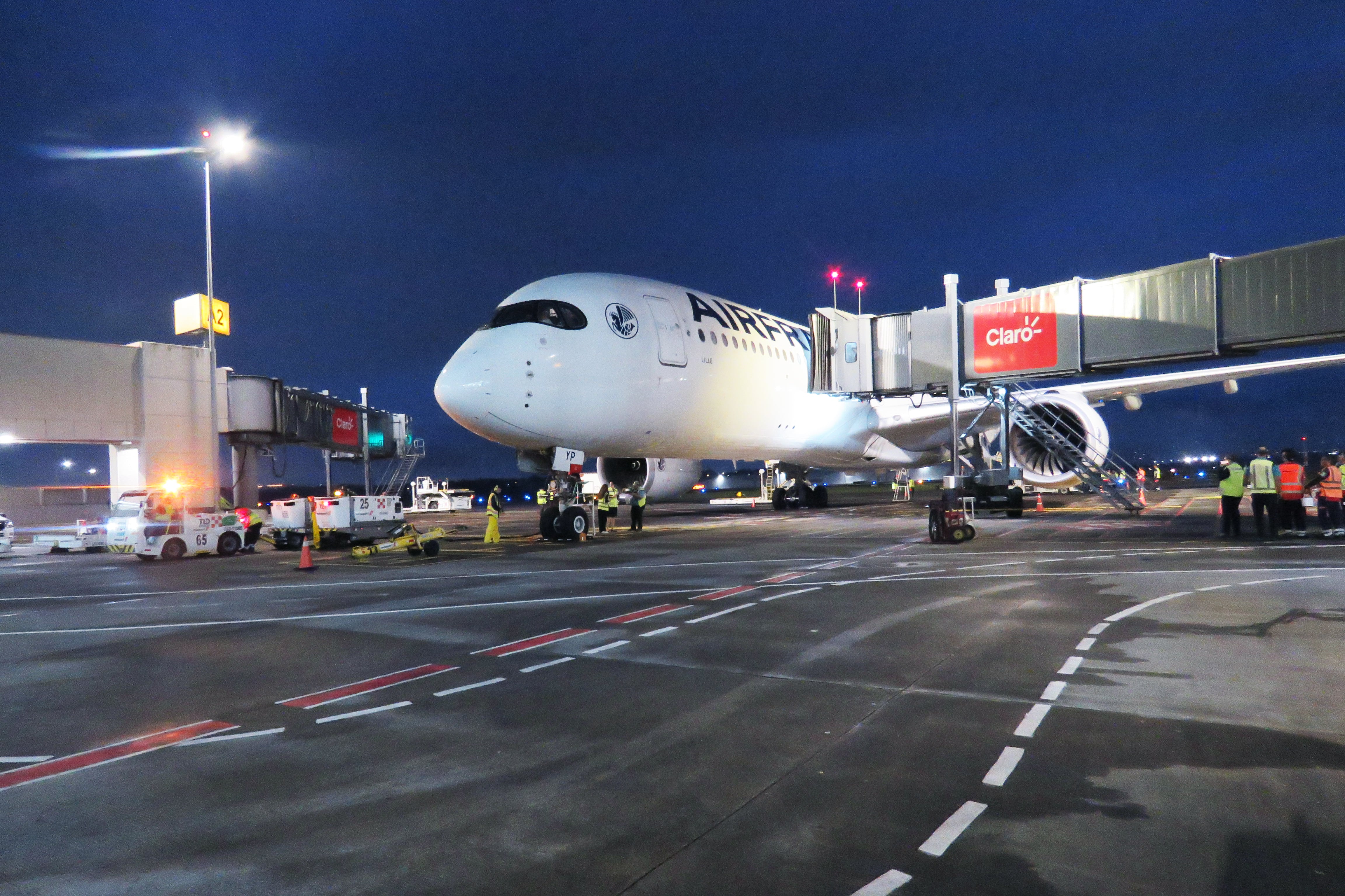 Costa Rica formó parte del vuelo sostenible de ida y vuelta que realizó la aerolínea Air France el sábado 25 de octubre entre París y San José.
