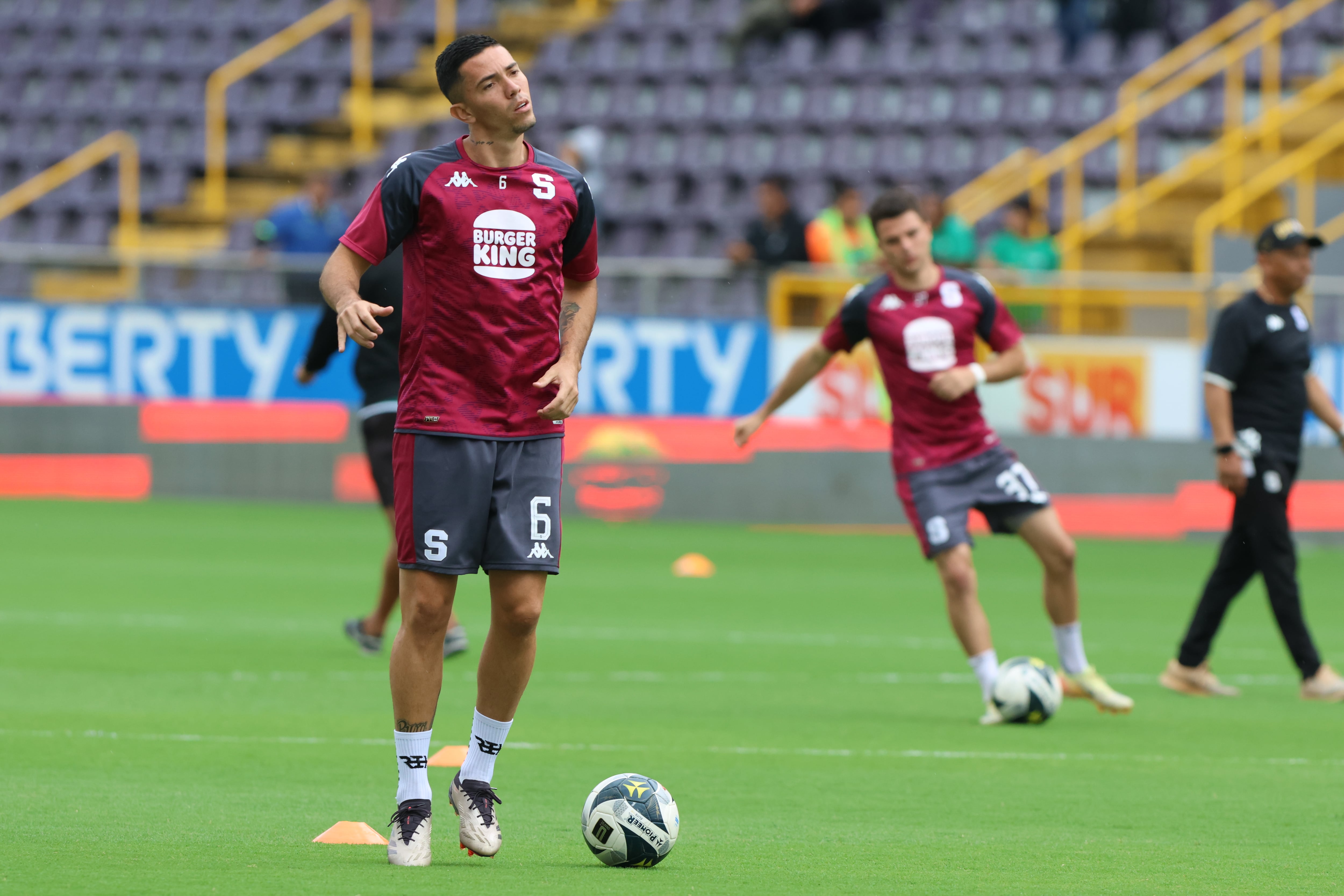20/10/2024, San José, Tibas, Estadio Ricardo Saprissa, partido de la jornada 16 del torneo de apertura 2024 entre el Deportivo Saprissa y Sporting FC.