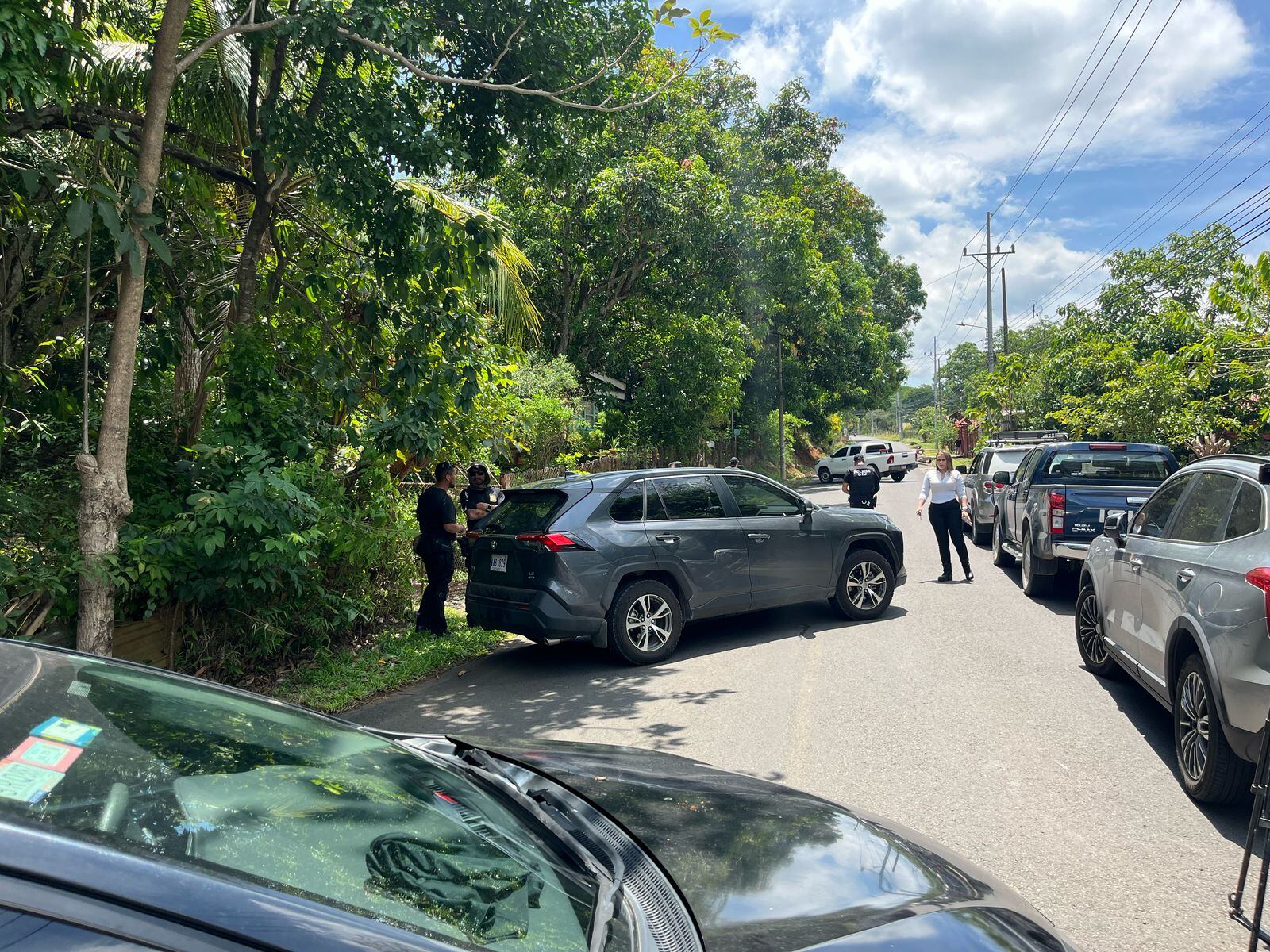 Búsqueda de modelo desaparecida Rashab García. Fotos: La Teja