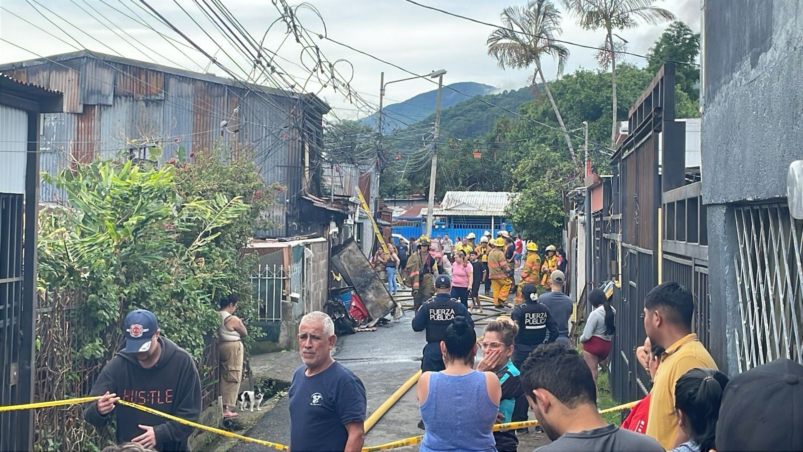 Incendio en Desamparados