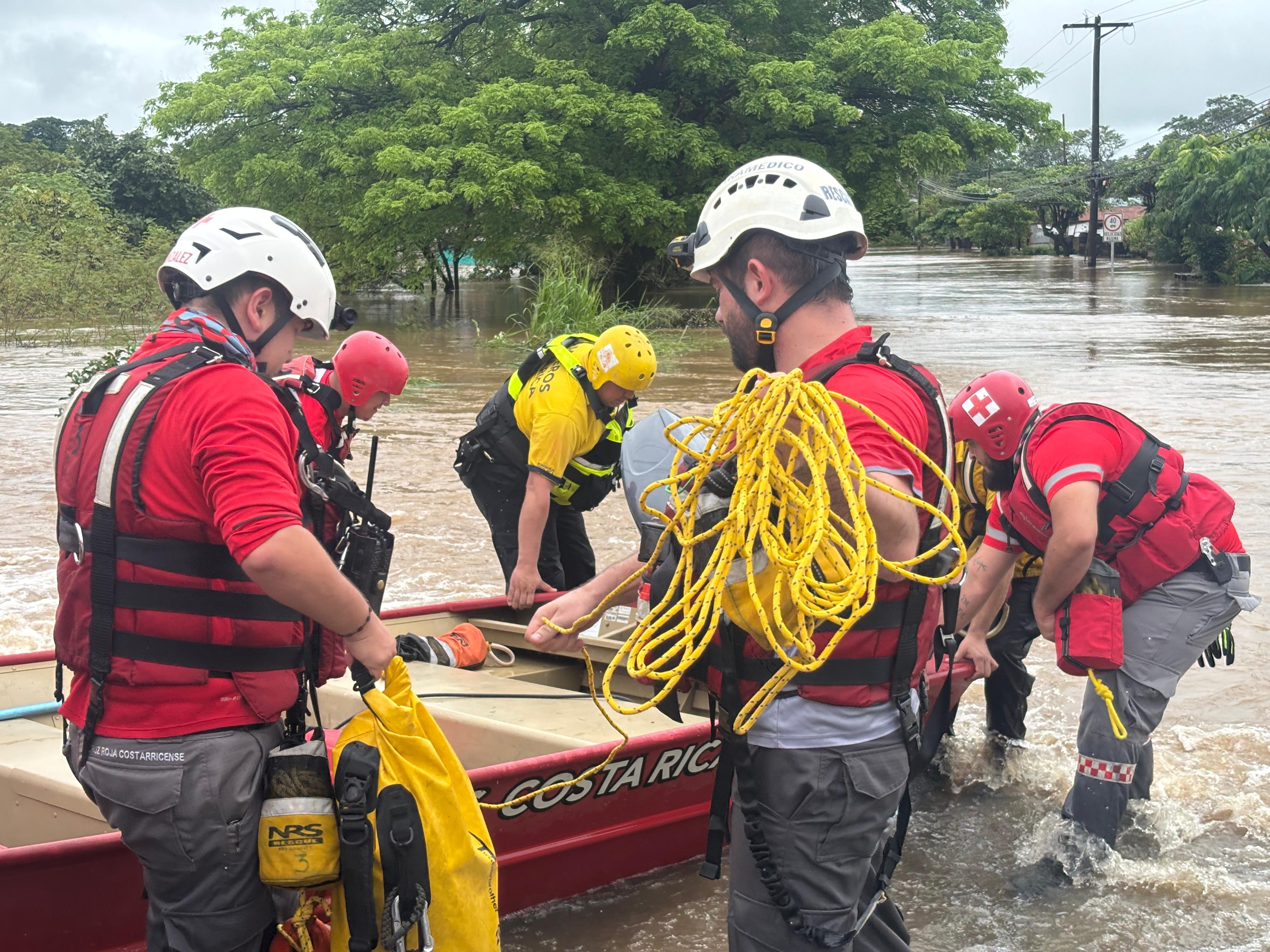Inundaciones en Guanacaste por la influencia indirecta de la Tormenta Sara