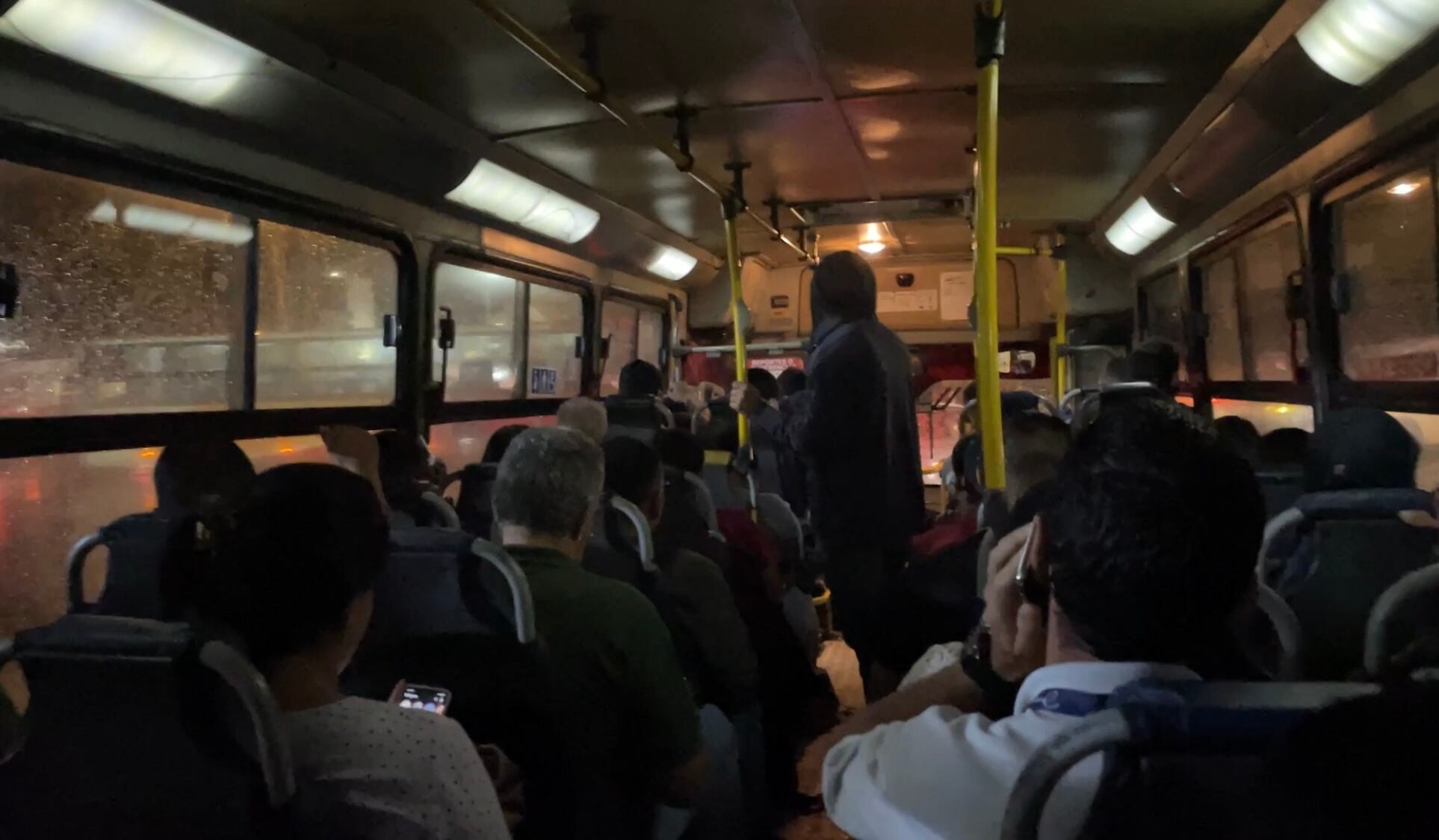 El bus a Belén iba lleno.