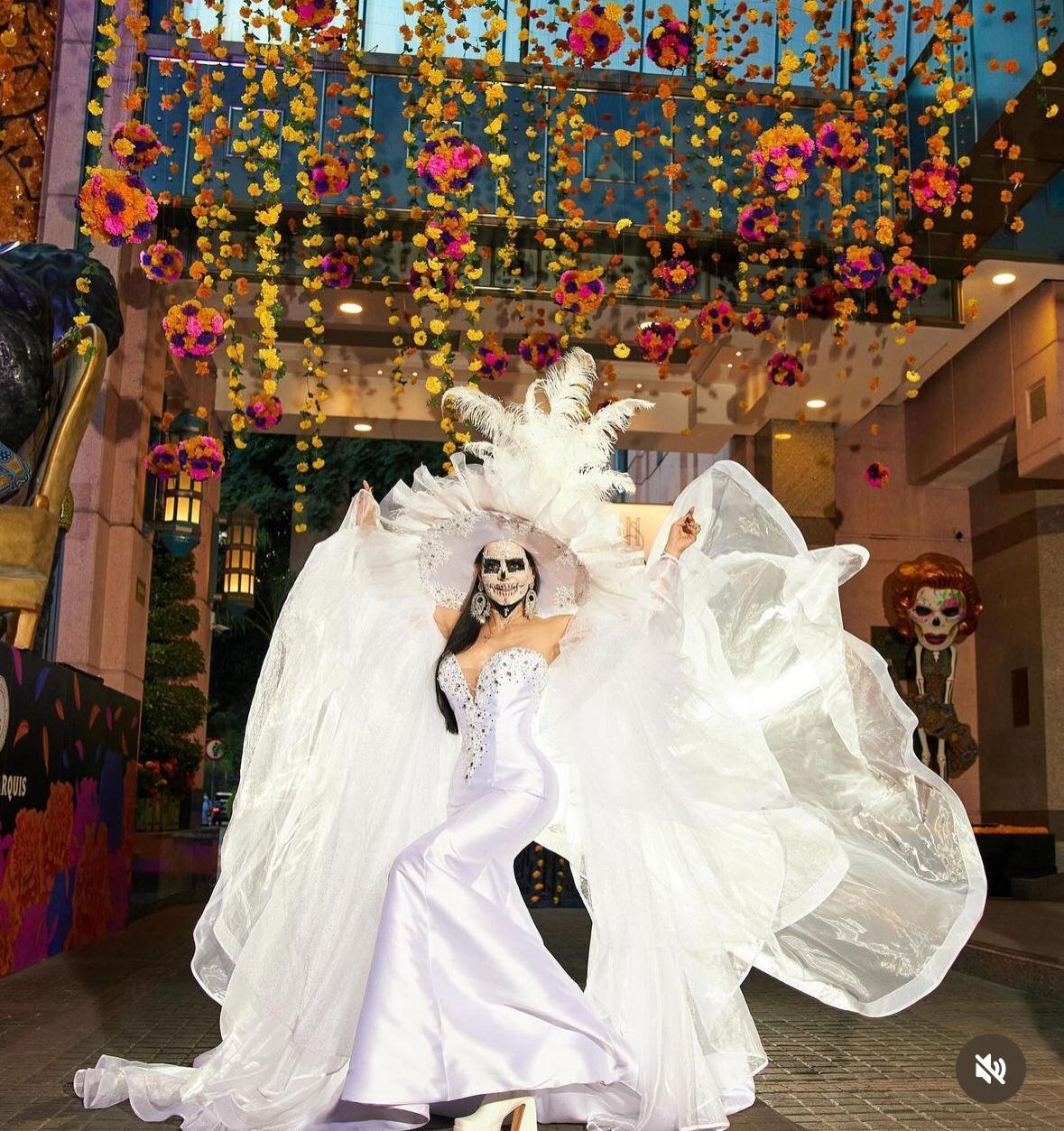 Maribel Guardia en Día de muertos