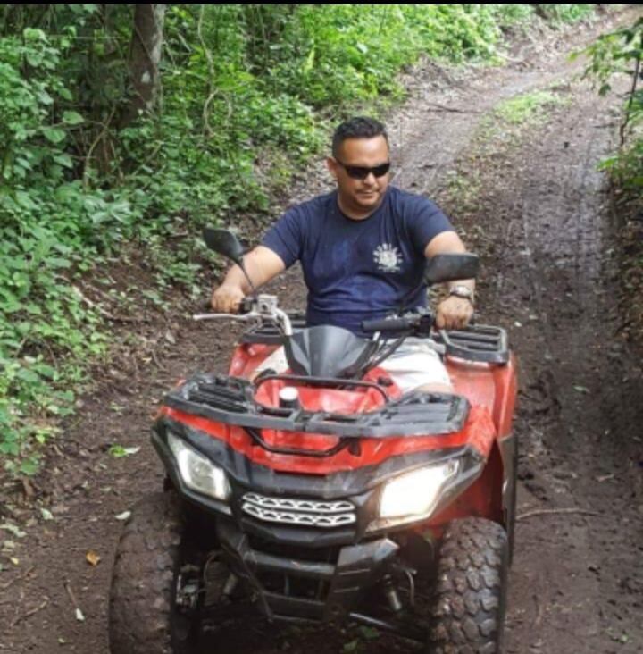 Denis Cordero Rojas, oficial de Fuerza Pública asesinado durante su día libre en El Roble de Puntarenas. Foto Andrés Garita.