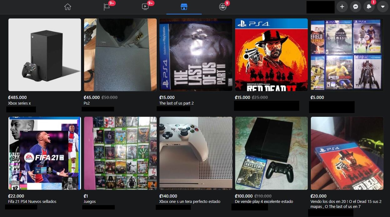 El Marketplace de Facebook es una de las redes más usadas por los estafadores. Foto con fines ilustrativos.