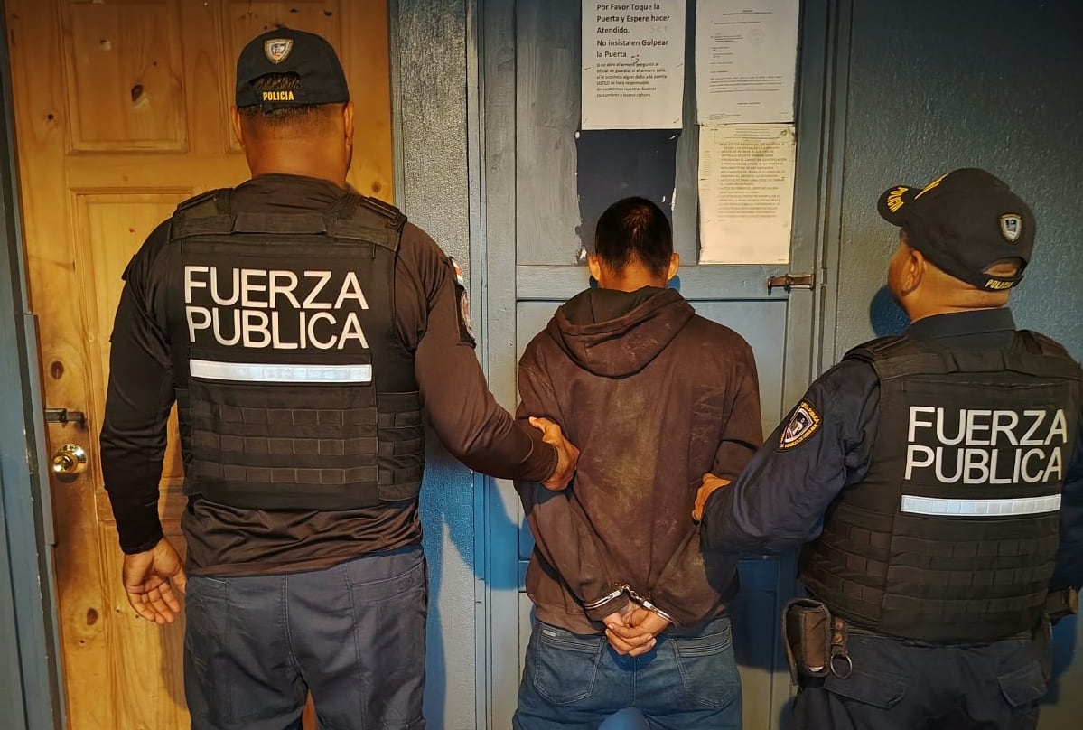 Un panameño fue detenido en el país como sospechoso de tentativa de femicidio. Foto:MSP
