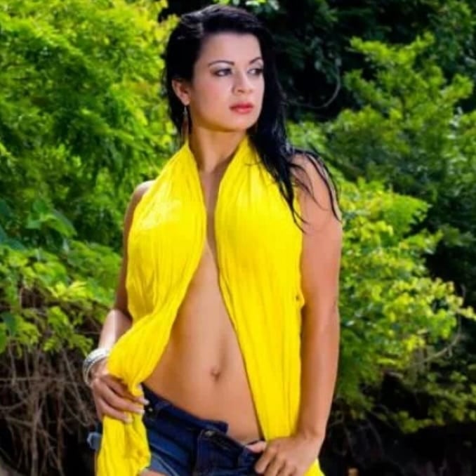 Kimberly Soto, exreina de belleza, entrenadora y exparticipante de Guerreros de Repretel.