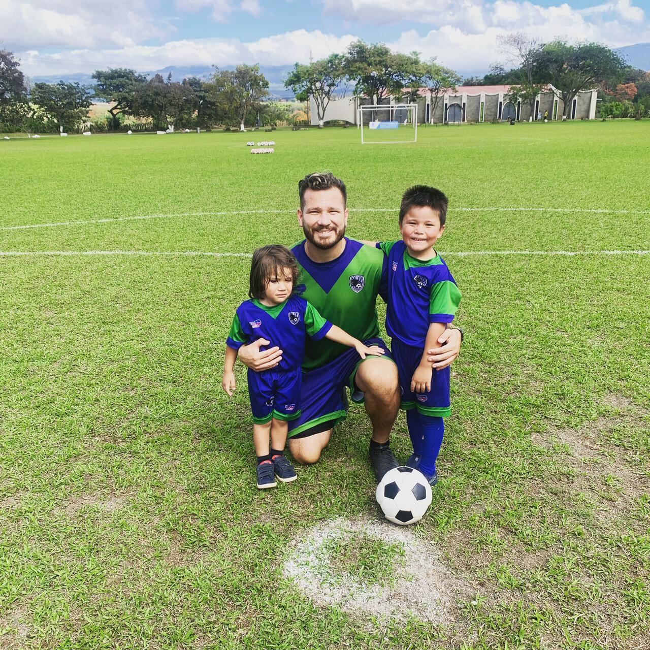 Jorge Alejandro Castro, en el juego Grecia  - Cartaginés. Cortesía.