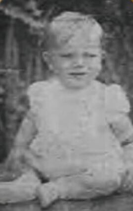 María Borbón Salas, bebé raptada en 1944. Foto tomada de la publicación El secuestro que conmovió Heredia.