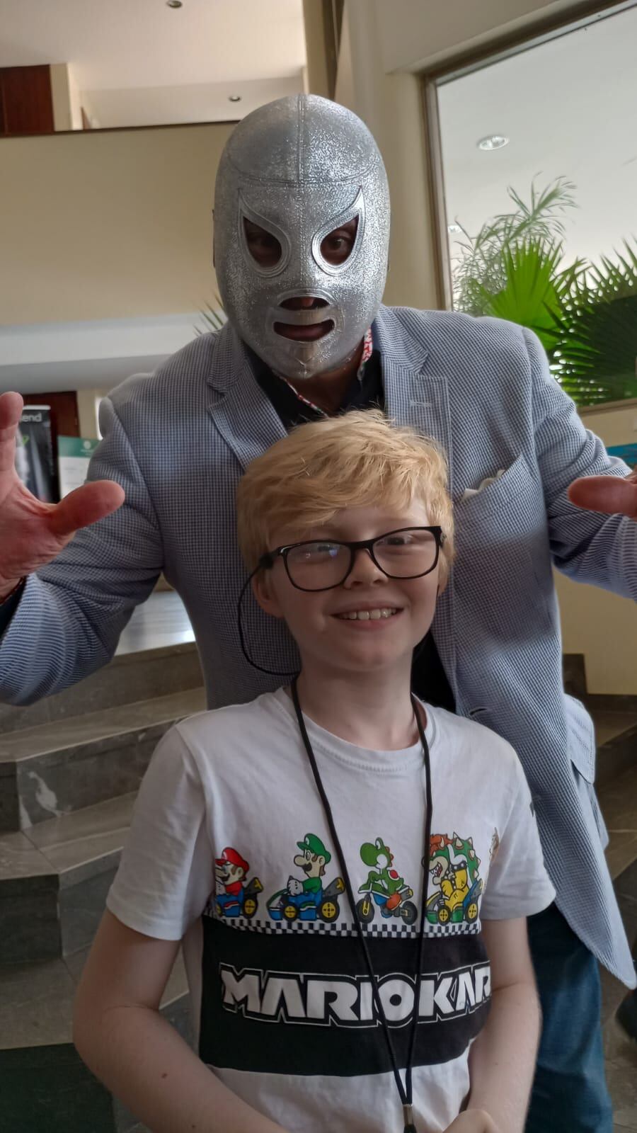 Santiago Segura Agüero y el Hijo del Santo