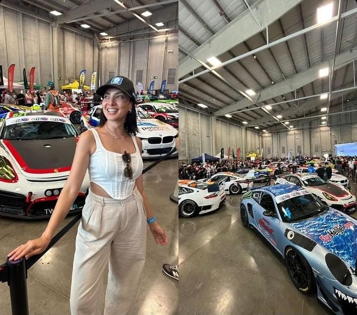 Verónica Gónzález fue una de las que dijo presente en la carrera de motores más importante del año en el país