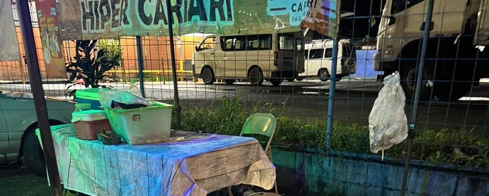Balacera en puesto de pinchos de carne deja dos fallecidos y un herido en Pococí