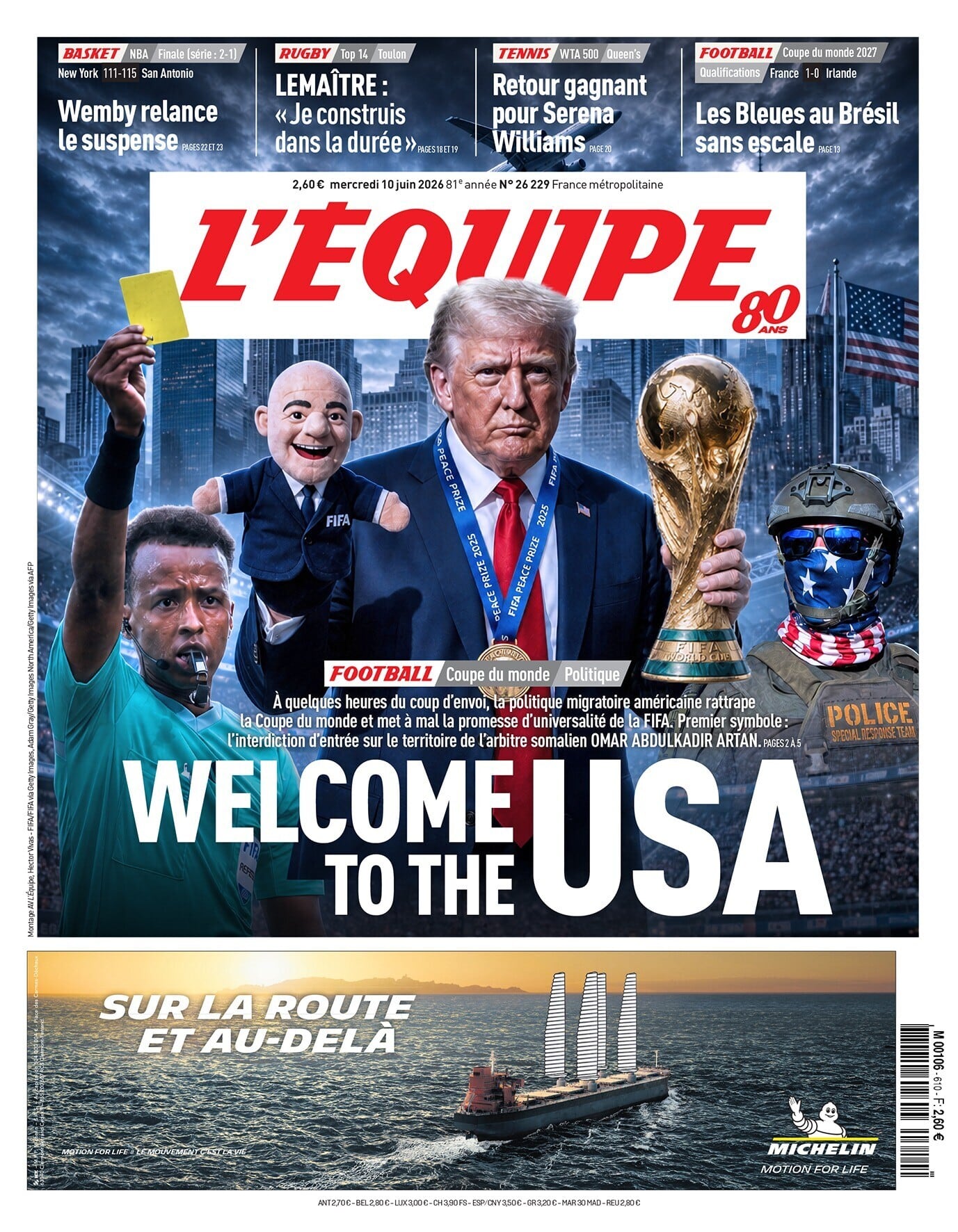 portada que L'Équipe