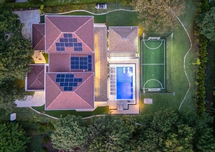 Keylor Navas disfrutó de sus vacaciones en esta casa en Tamarindo