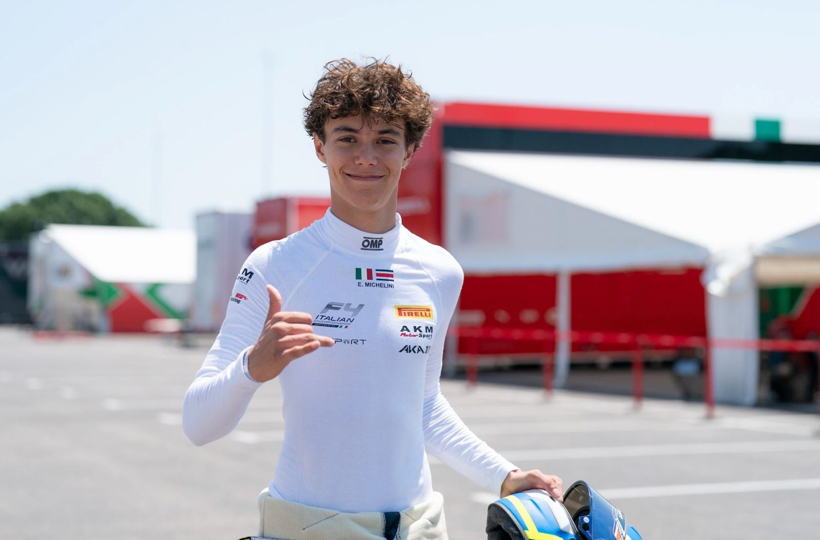 Evan Michelini correrá con un Ferrari en las Tres Horas de Costa Rica.