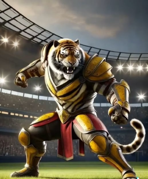 Así se ven las mascotas de algunos clubes de la primera división hechas por Inteligencia Artificial. Captura de pantalla.