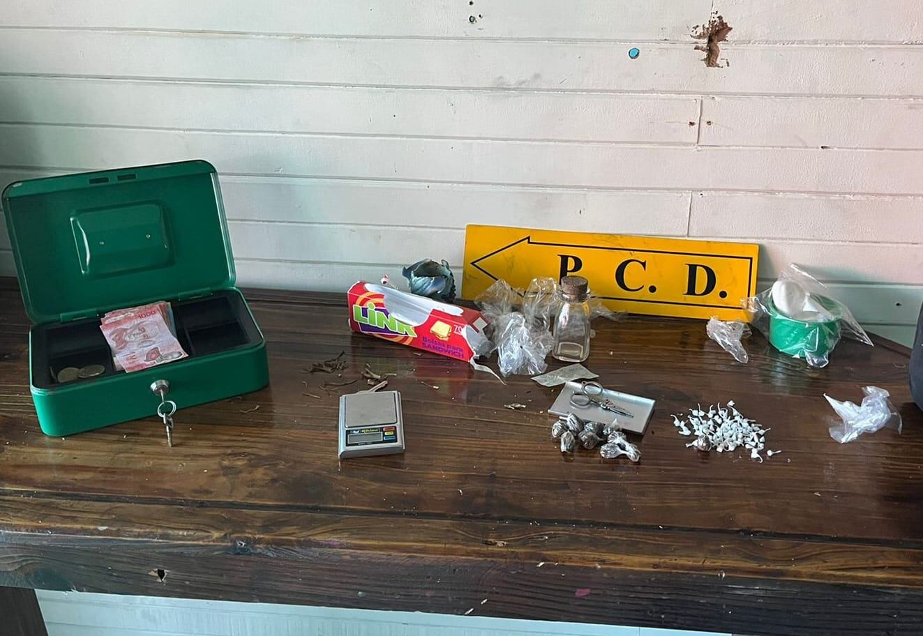 PCD desarma violenta banda narco que era liderada por hermanos en Pococí. Foto MSP.