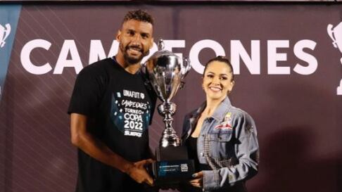 Marcel Hernández y Gabriela Jiménez. Instagram.