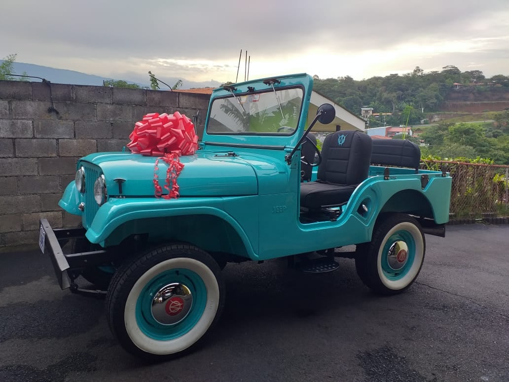 Jeep CJ5 del año 64, propiedad de doña Viviana Chaves. Cortesía.