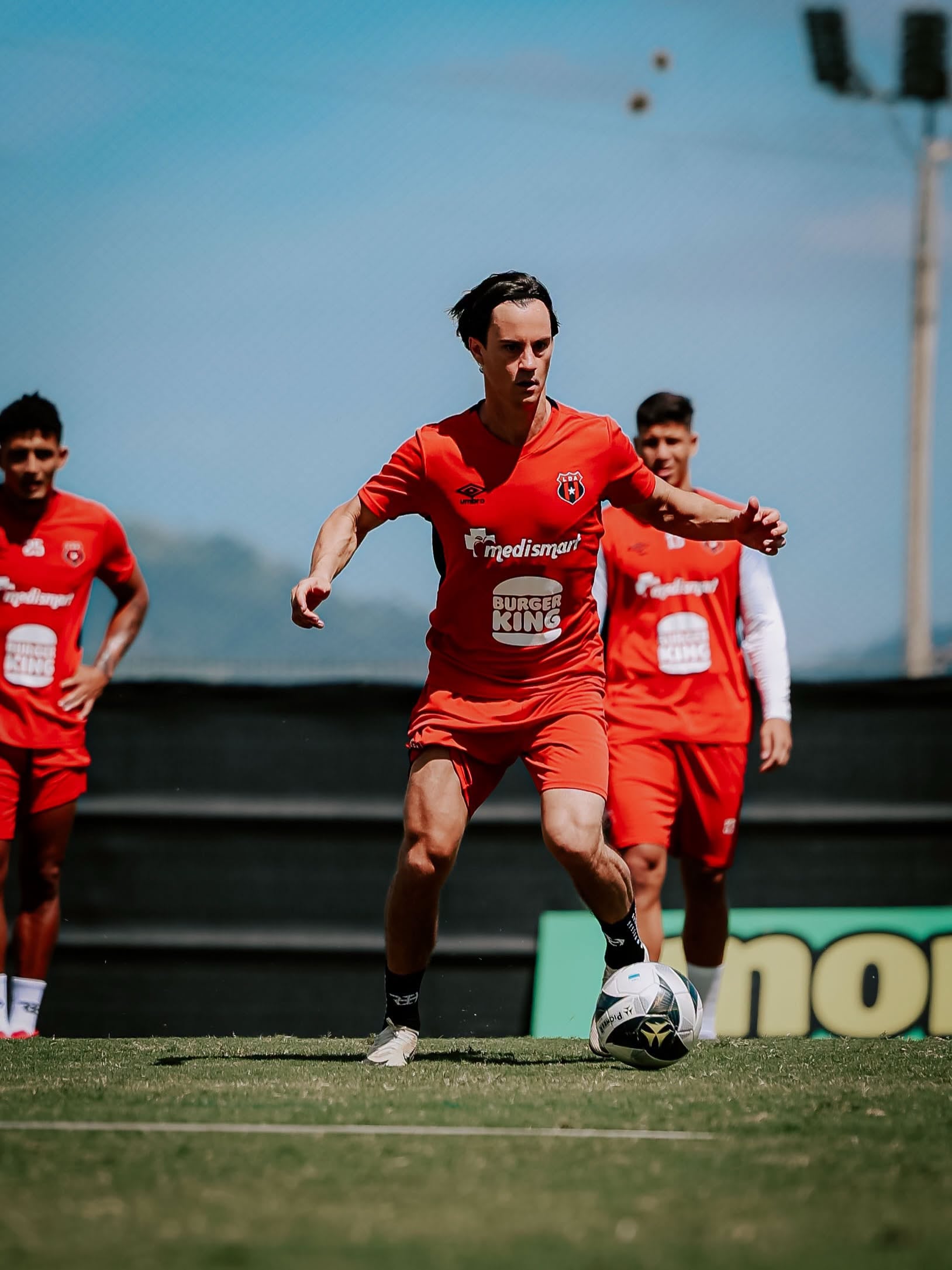 Juan Pablo Añor es uno de los rostros nuevos de Liga Deportiva Alajuelense.
