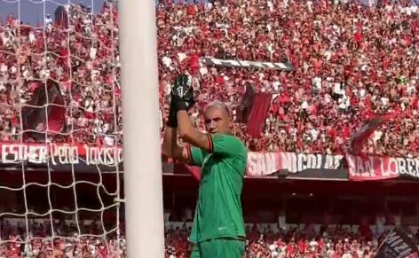 Keylor Navas no puede solo con Newell's Old Boys.
