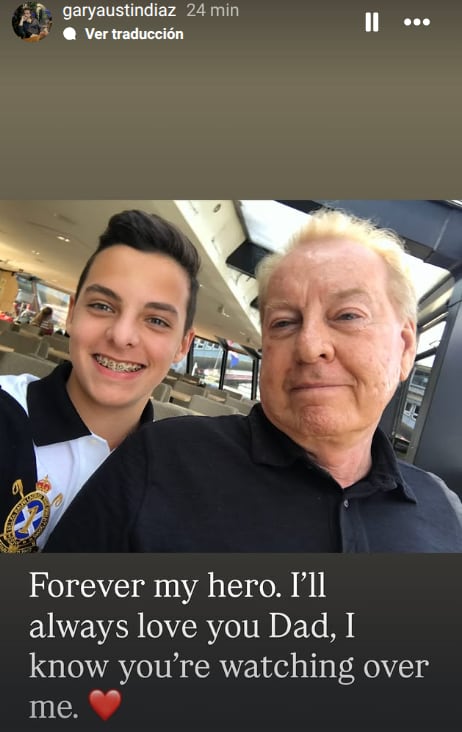 Hijos de Lynda Díaz dedican mensaje a su papá Gary Austin fallecido este 26 de octubre de 2025.