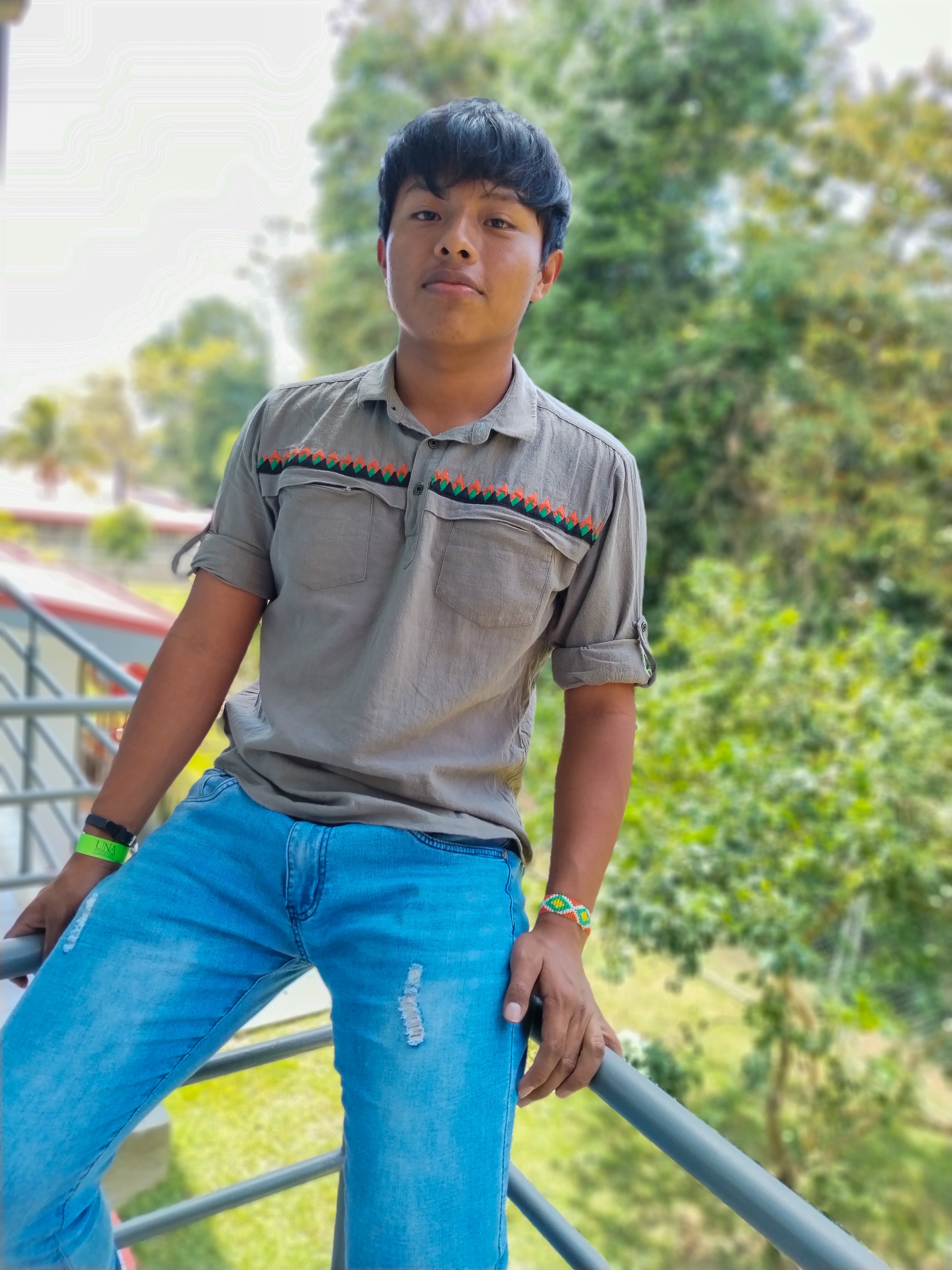 Julio Jiménez, indígena ngäbe