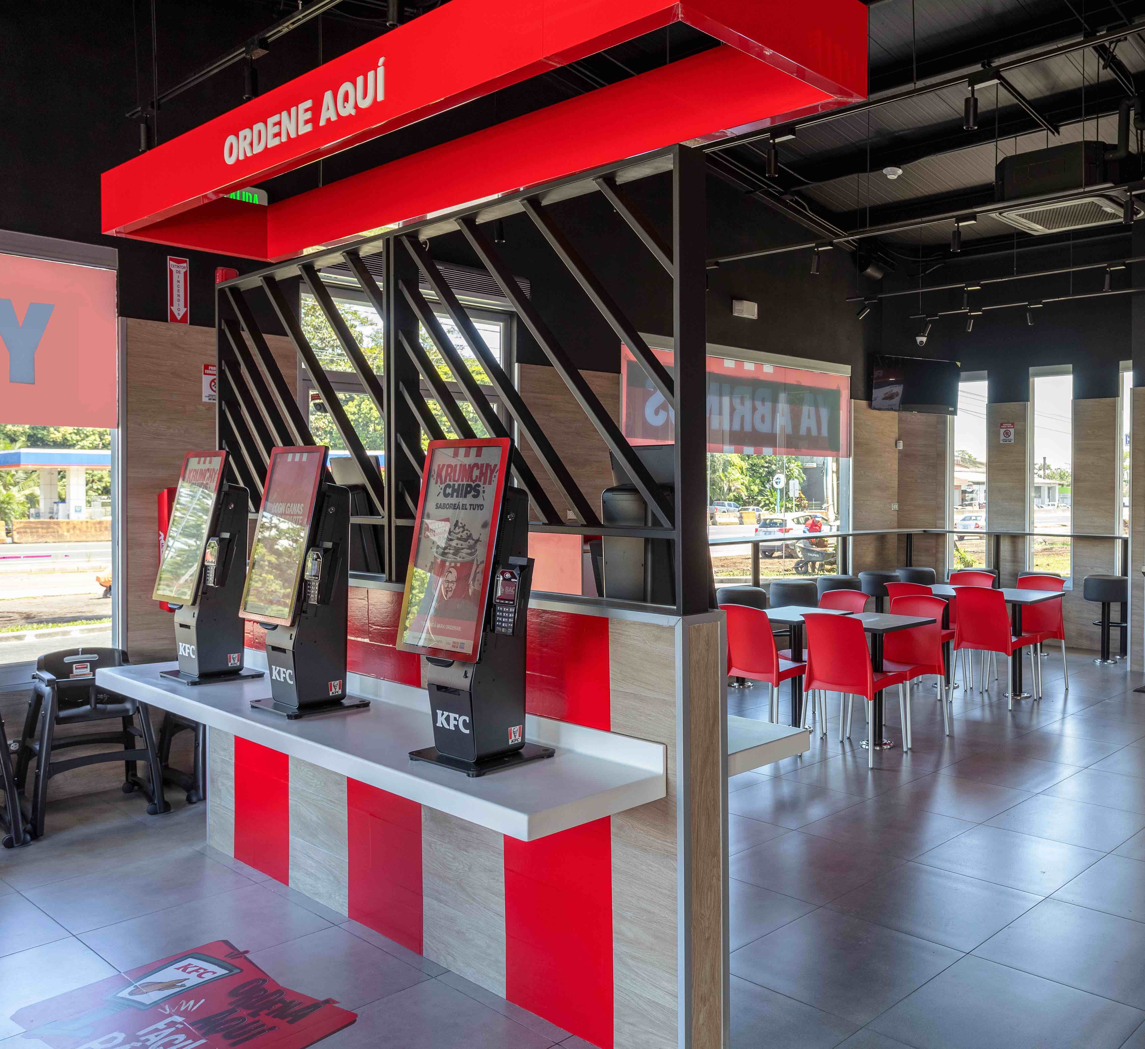 KFC apertura en Guápiles