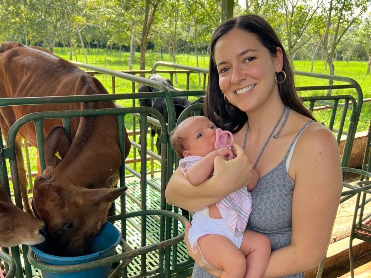 ¿Se imagina criar a sus hijos rodeados de animales?