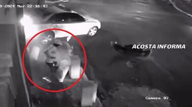 Video muestra cómo hombre se salva de morir aplastado en trágico choque en el que murió enfermera