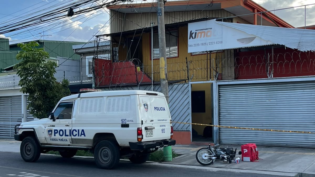 Homicidio en barrio México, San José, la mañana del miércoles9 de setiembre del 2026. Foto: Alejandra Morales