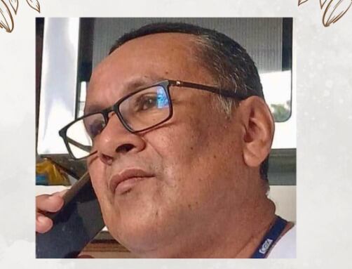 Orlando Palacios enfermero fallecido en accidente de tránsito