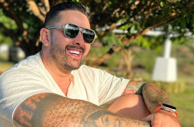 Omar Cascante, periodista y presentador.