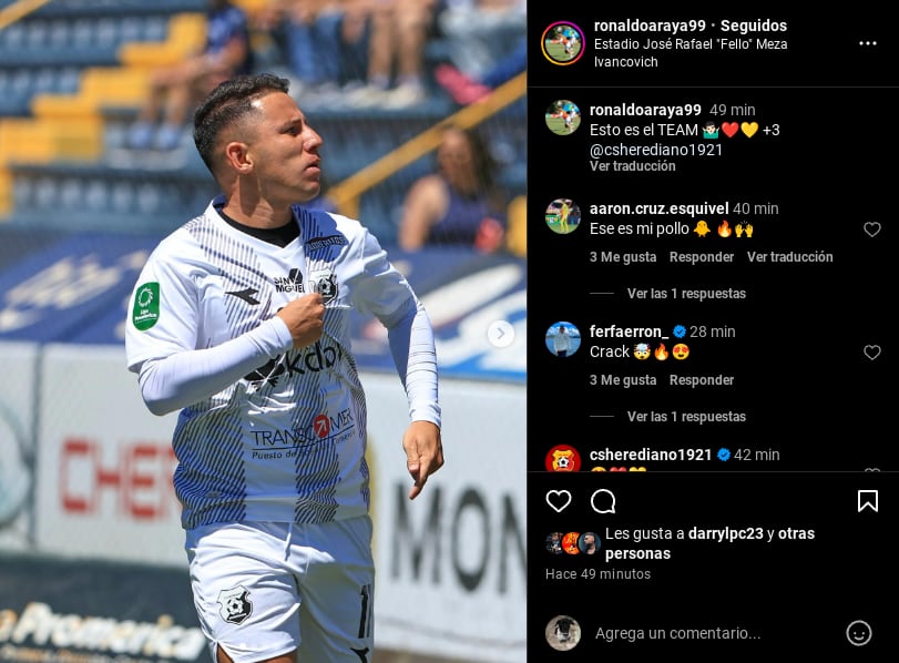 Ronaldo Araya, Herediano