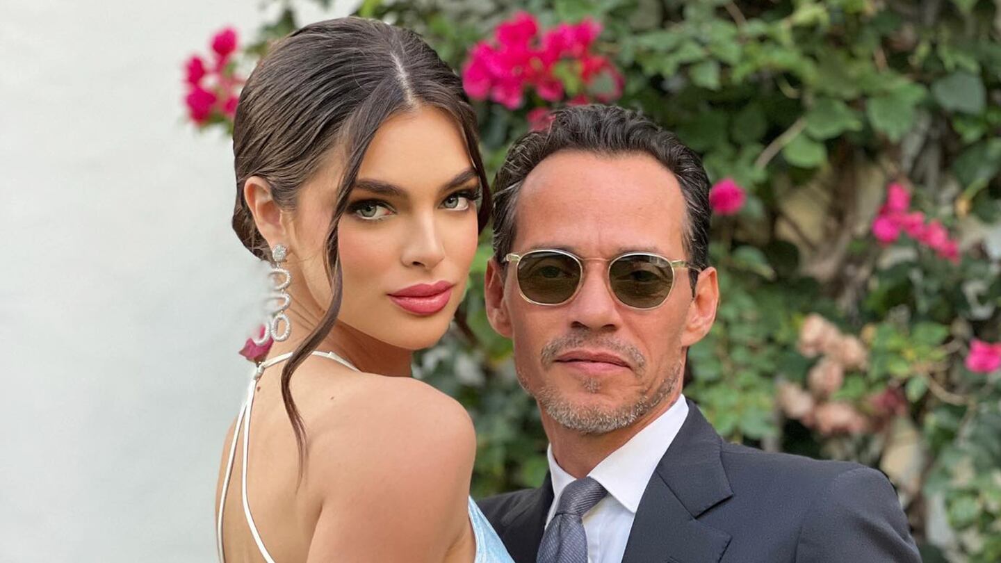 Marc Anthony y su esposa Nadia Ferreira esperan la llegada de una fecha ...