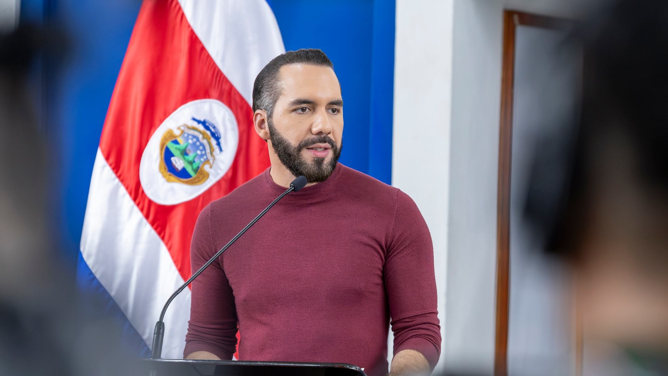 12/11/2024, Alajuela, Cárcel La Reforma, visita de el presidente Rodrigo Chaves junto con el presidente de El Salvador Nayib Bukele.