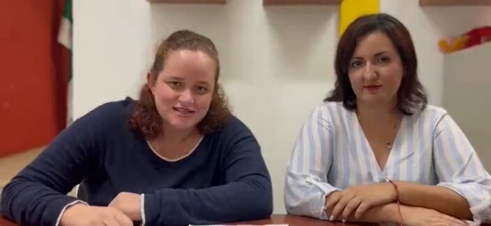 Andrea Rudín y Ariana Sánchez