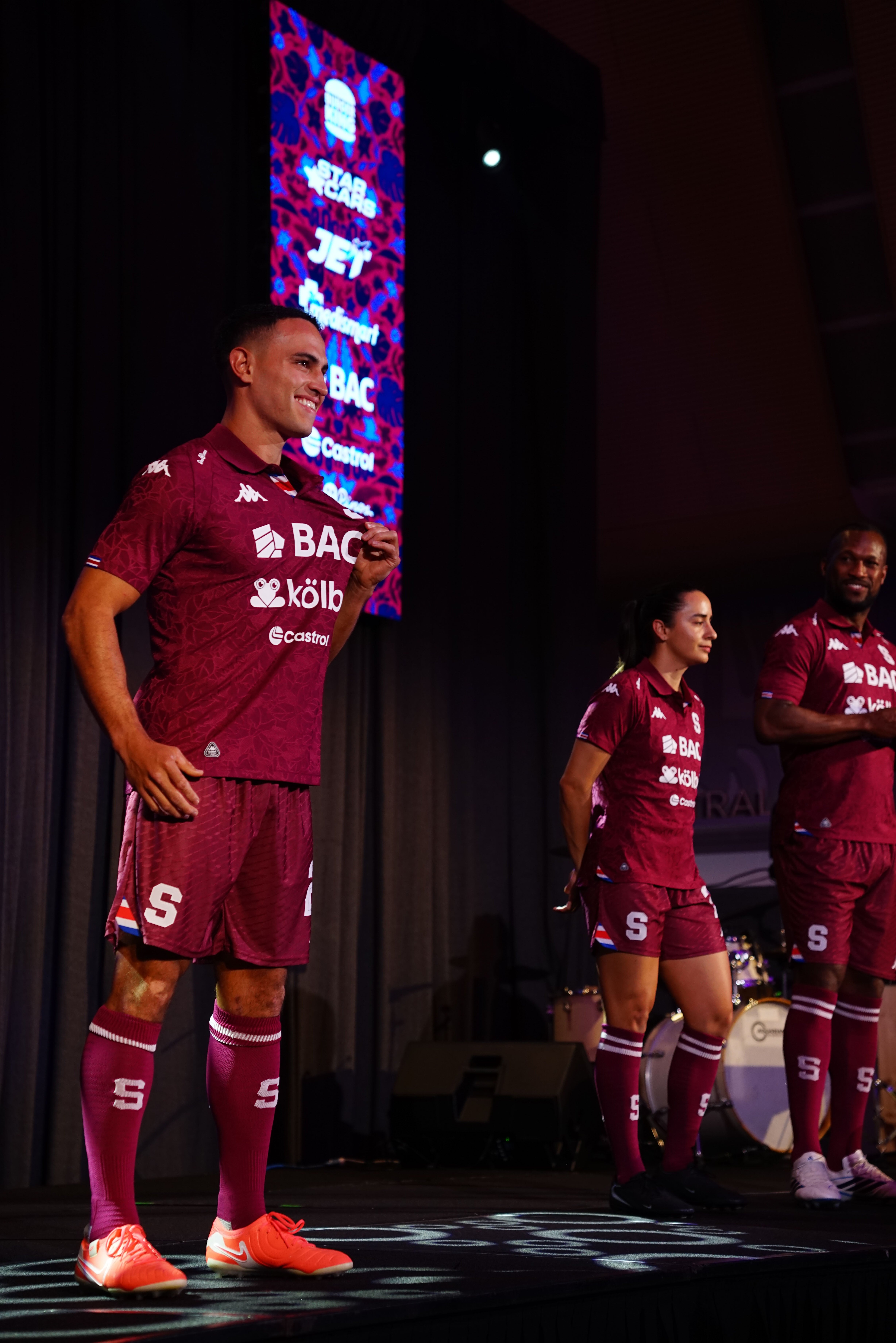 Presentación del nuevo uniforme 2026 / foto Jose Pablo Retana