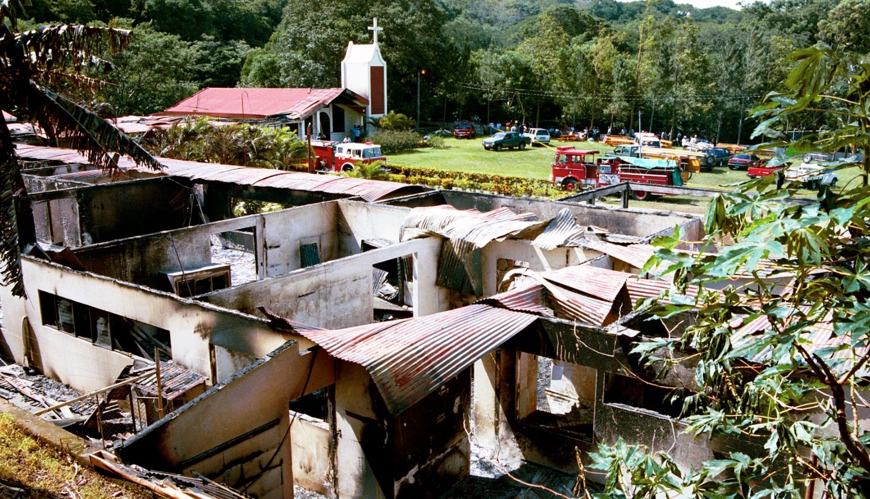 Incendio en hogar de ancianos Tilarán ocurrido en el 2000.