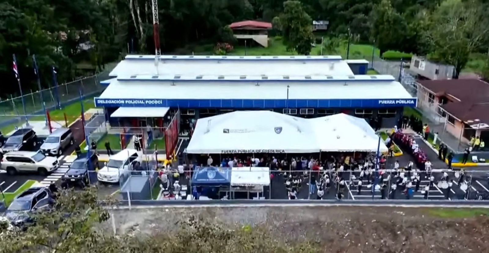 La Delegación de Fuerza Pública de Pococí fue allanada menores de día después de su inauguración.