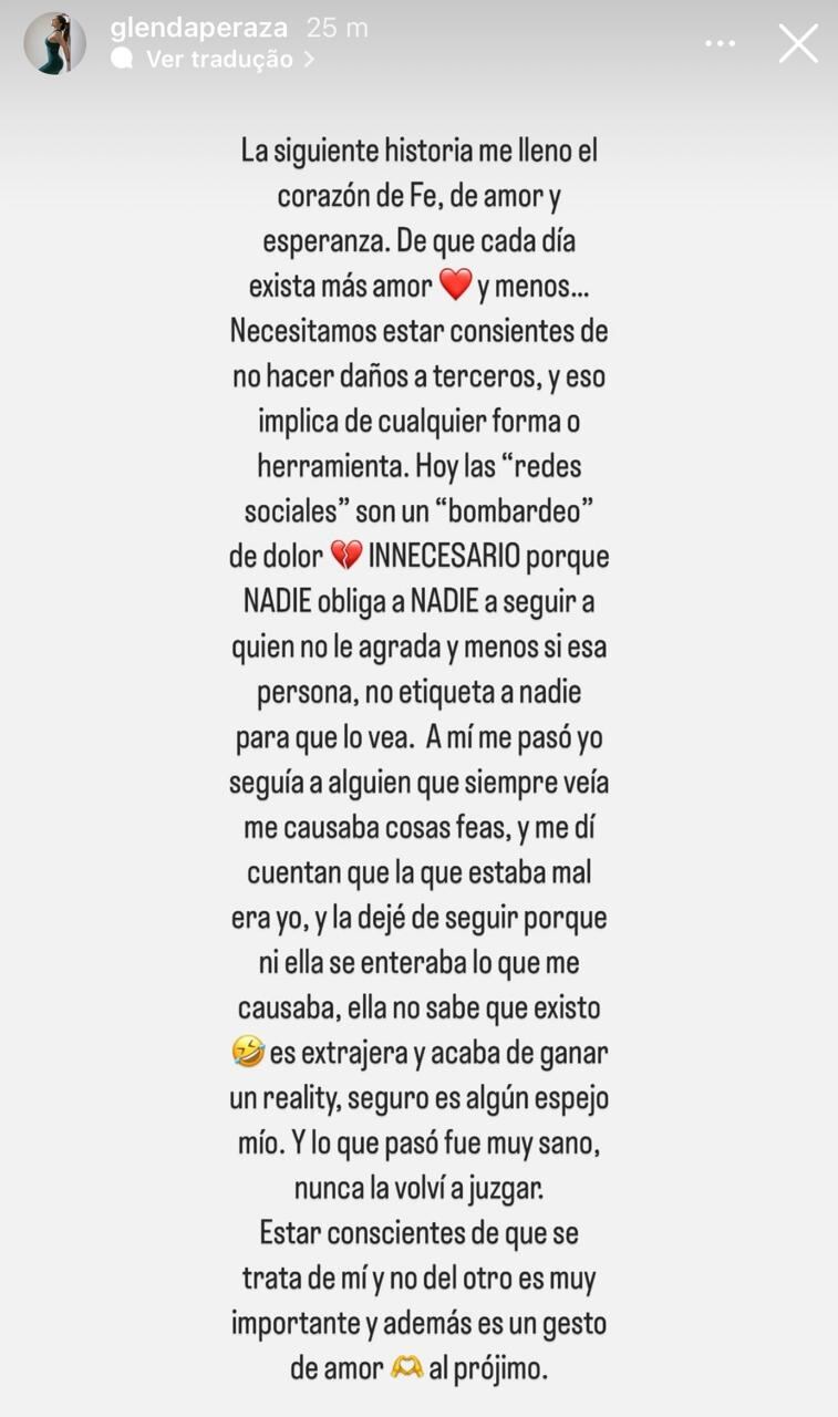 Glenda Peraza y su criticada y sensual foto