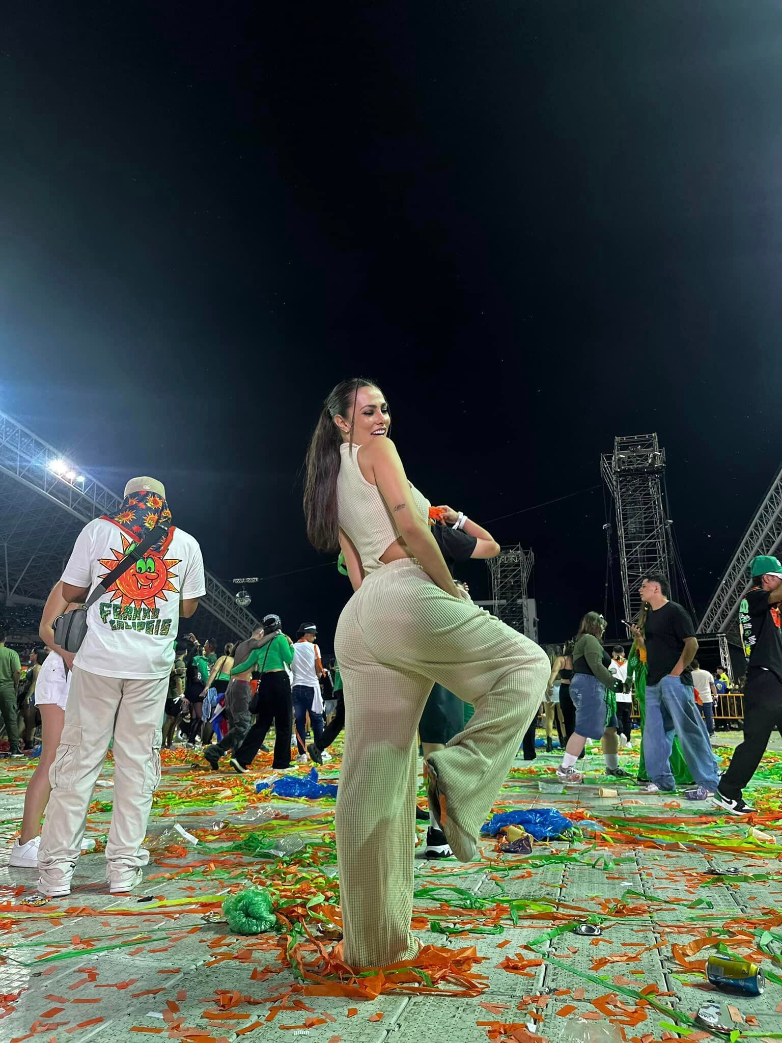 Estas fueron las fotografías compartidas por Karina Ramos.