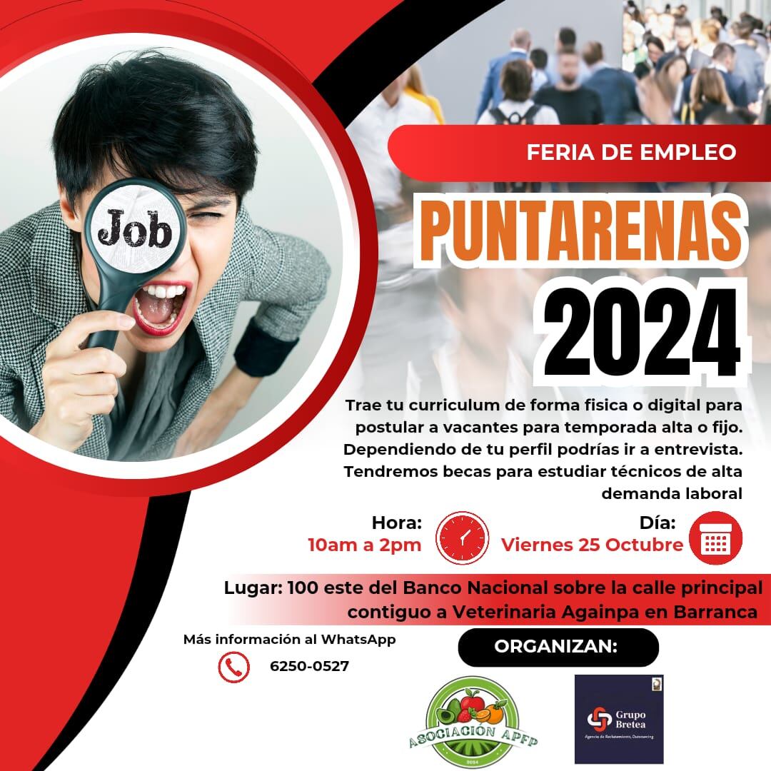Feria de empleo en Puntarenas